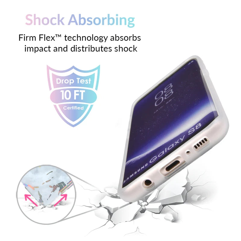 Holo White Marble Samsung Galaxy Case - Image 5