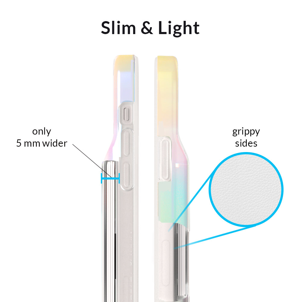 White Opal Iphone Wallet Case - Image 5