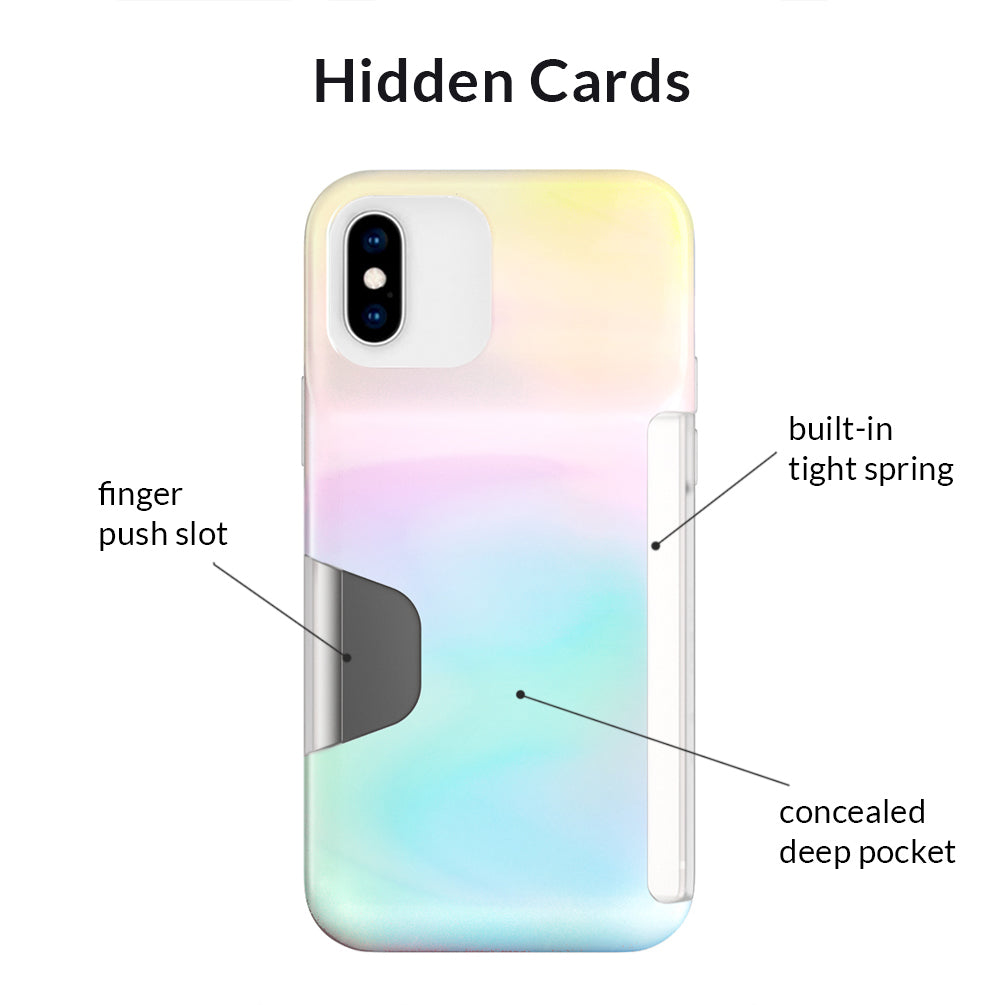 White Opal Iphone Wallet Case - Image 4