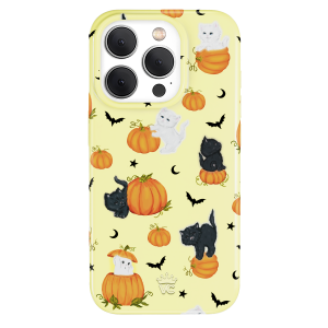 Purrfect Pumpkins iPhone Case